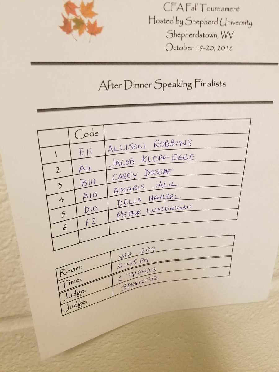 Shepherd_DF's tweet photo. More finals for Shepherd Speech &amp; Debate! Congratulations to @JakeKleppEgge and Amaris for making finals In ADS, and to Jordan for making finals in Persuasive! #ramsontop https://t.co/6TIK74Rm4T
