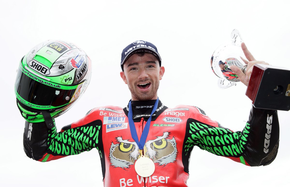Kyle3white's tweet photo. Sunflower Trophy: @GIrwinRacing pledges £4,000 to family of William Dunlop https://t.co/QyhEa6Kcx5 https://t.co/kEr3wOfTO8