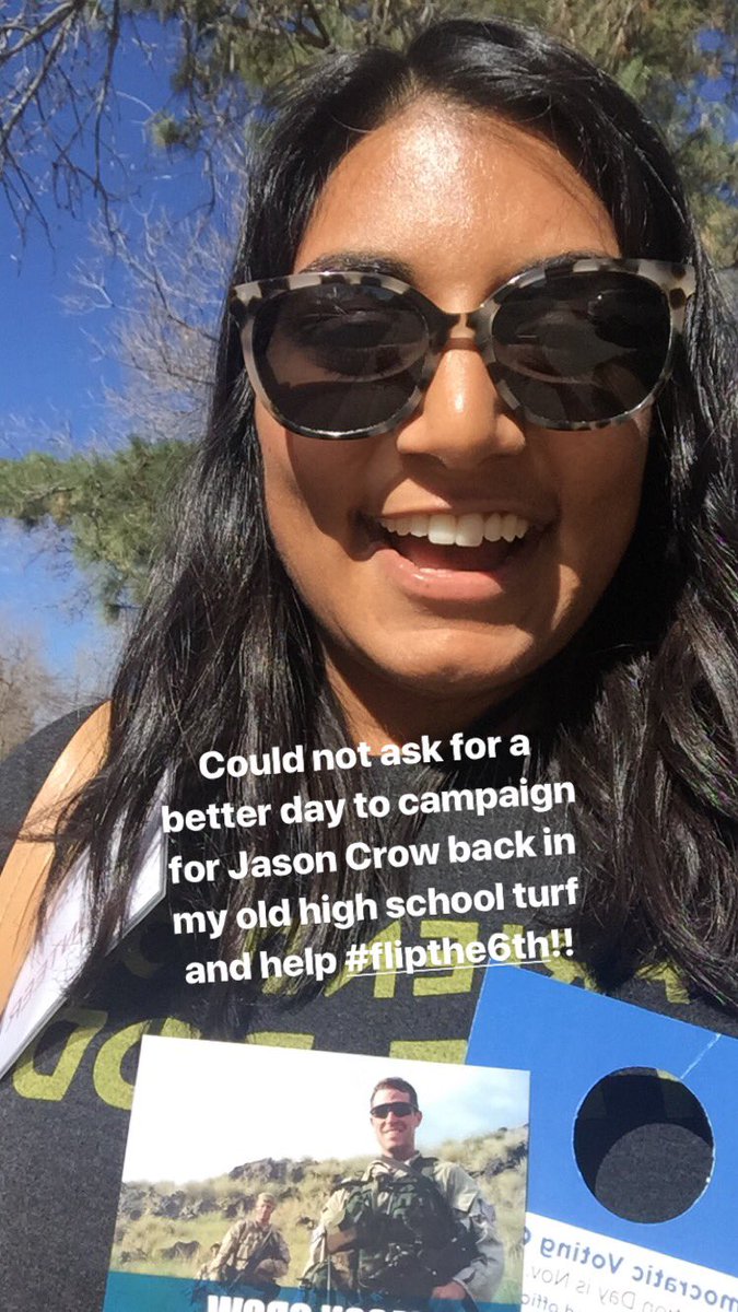 October weekends = canvassing weekends! Vote @JasonCrowCO6! #VoteSaveAmerica #flipthe6th #FlipTheHouse