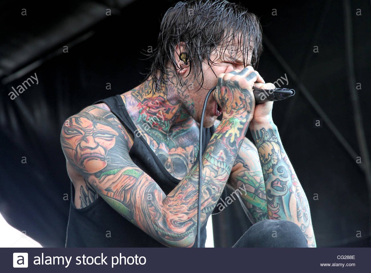 Happy 34th birthday to a fucking LEGEND  RIP Mitch Lucker you ll never be forgotten keep rocking up in heaven   