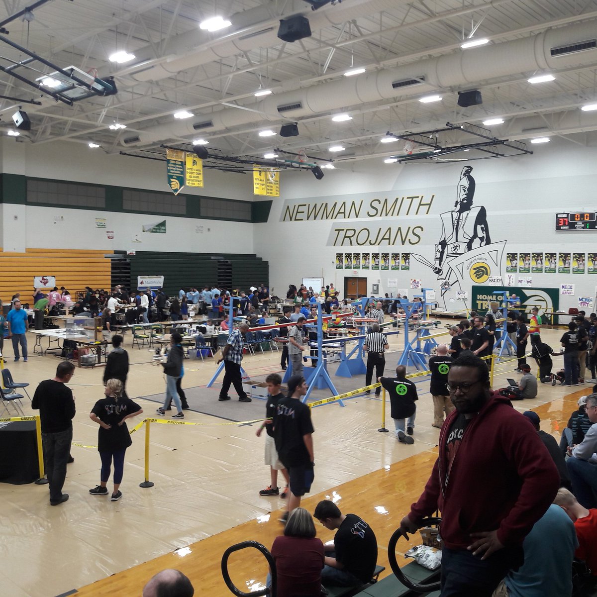Proud to host the 2018 <a href="/BESTRobotics/">BEST Robotics, Inc</a> Competition! #EmpoweringTrojans #BESTrobotics