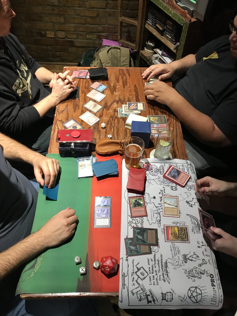 PitcastPod's tweet photo. Twenty two ballers brawling at today’s Fall Brawl!
#oldschoolmtg #lordsofthepit #os95 #chicagooldschool #btfooc https://t.co/F5bWYl8HCS