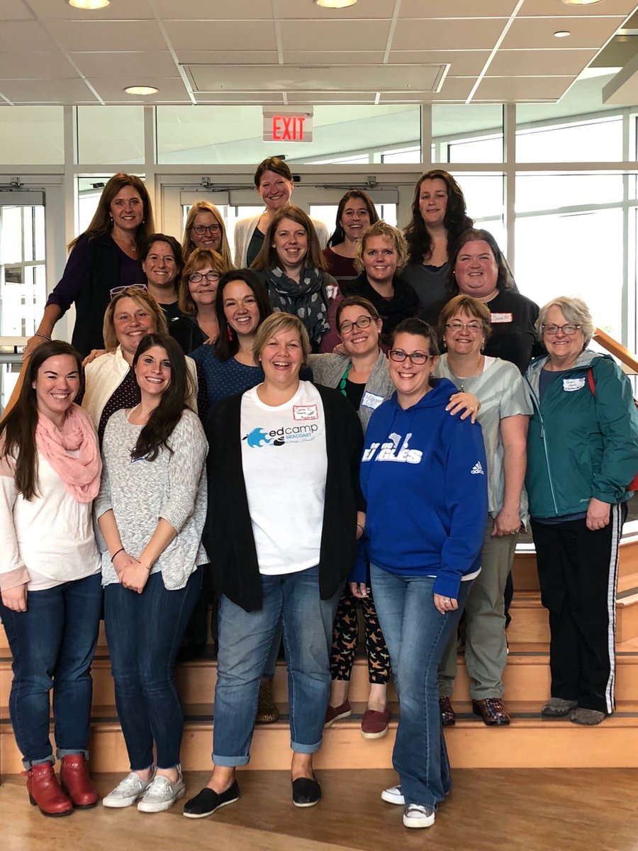 kteachertansey's tweet photo. Rochester NH represents at @EdCampSeacoast! @RochNHSchool @hersom_jennifer https://t.co/WKPznS8G6Q