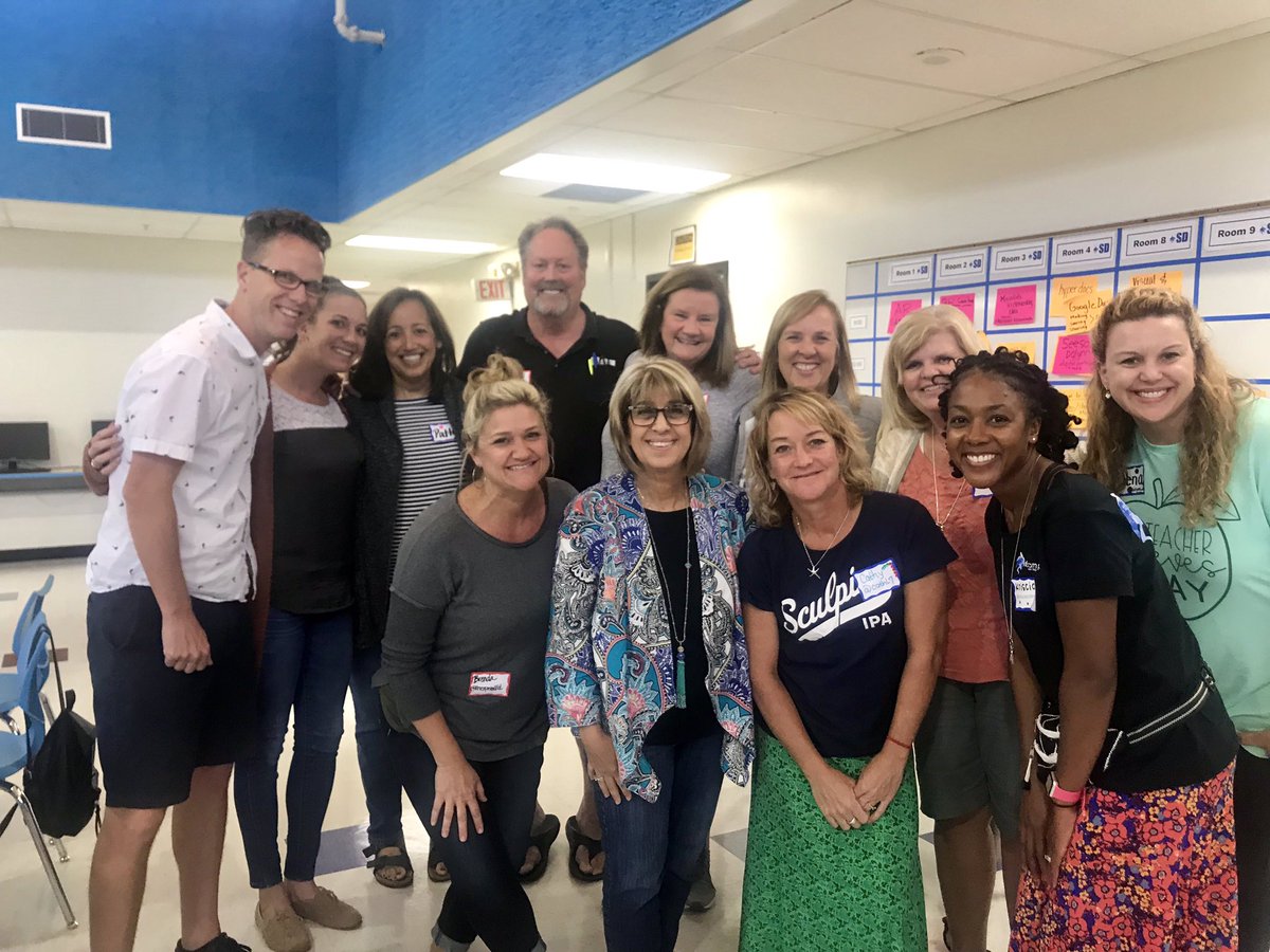 KrisciaCabral's tweet photo. @PowayUnified @PUSDinnovate #stallions representing big at @EdCampSD #pusdlearns Love that we were all able to come together and learn from each other and so many other educators from all over! #EdCampSD https://t.co/411ev08AJ7