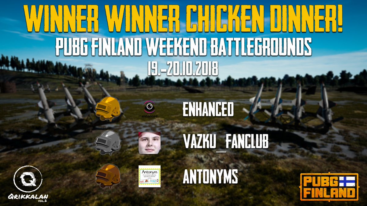 PUBG Finland tweet media
