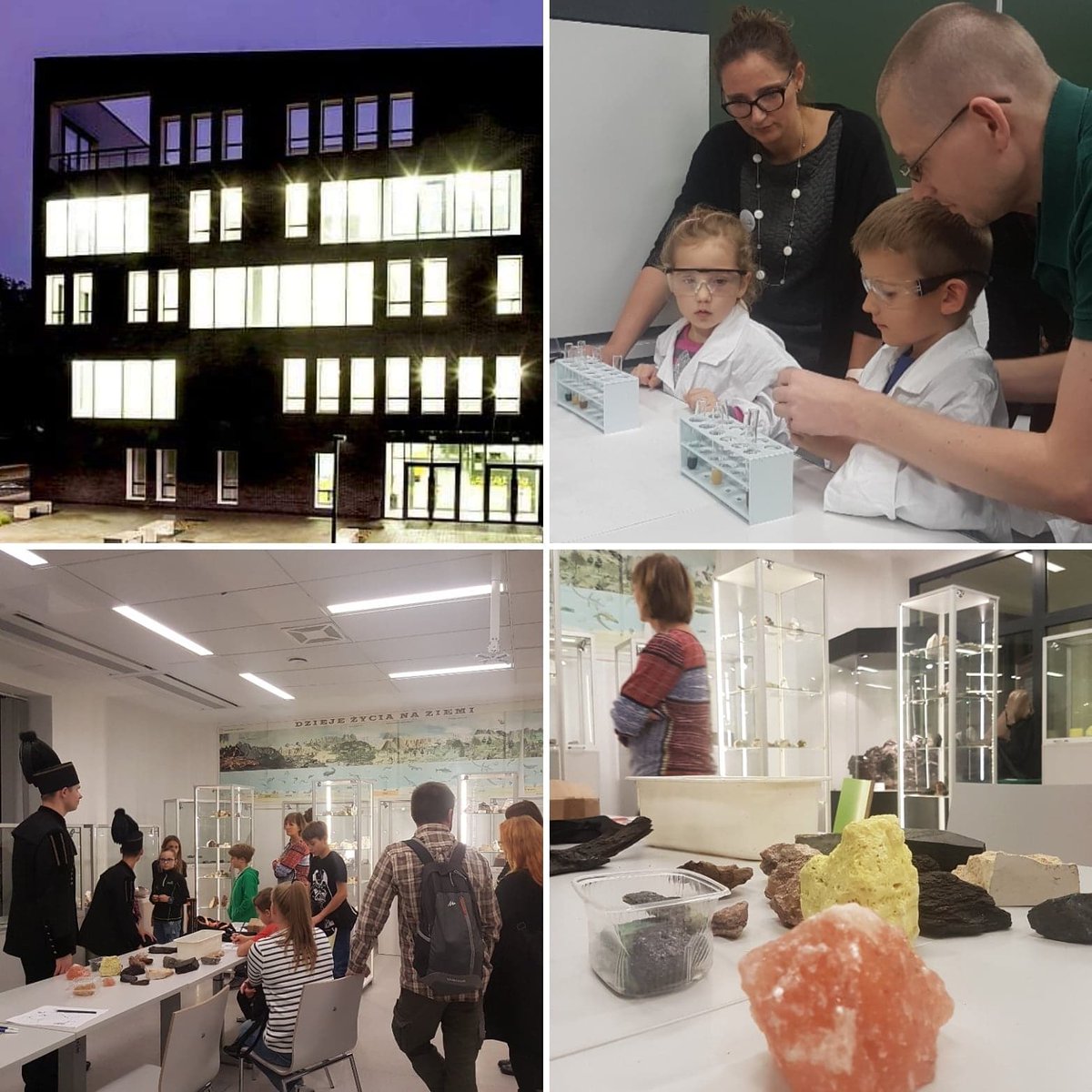 PWr_Wroclaw's tweet photo. Wszystkim, którzy podczas #NocyLaboratoriów🌛 🔬 odwiedzili nasze #Geocentrum, serdecznie dziękujemy za spotkanie 👍 Mamy nadzieję, że dobrze się bawiliście, i że w przyszłym roku spotkamy się ponownie 😊 https://t.co/b8RfgthTvs