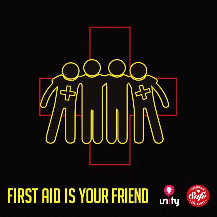 Unityinfo's tweet image. Let’s go into the night! Please take care of yourself and look out for each other.  If you or someone around you is not feeling well, please alert the First Aid or the venue’s staff. #celebratesafe #ADE18