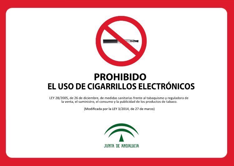 Policia_Granada's tweet photo. #CigarrillosElectrónicos #Vapeos
👉🏻Prohibida su venta a menores de 18 años🔞 
👉🏻Prohibido el consumo 🚭 en: 
-Administraciones públicas. 
-Centros sanitarios. 
-Centros docentes y formativos. 
-Transporte público. 
-Parques o zonas de juego infantiles. https://t.co/7WmCpC3J94