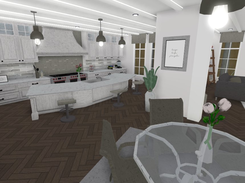 Bloxburgkitchen Hashtag On Twitter - bloxburg 1 brand new home roblox welcome to bloxburg