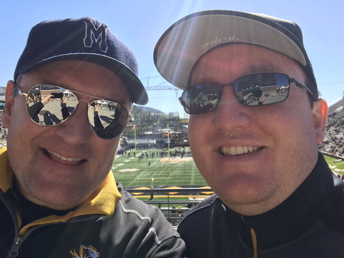 Beautiful day at Faurot for Homecoming!   Let’s Go MU Tigers - MIZ....
<a href="/MizzouFootball/">Mizzou Football</a> <a href="/Mizzou/">Mizzou</a> #HappiestPlaceOnEarth #FristoeFamilyFunTime