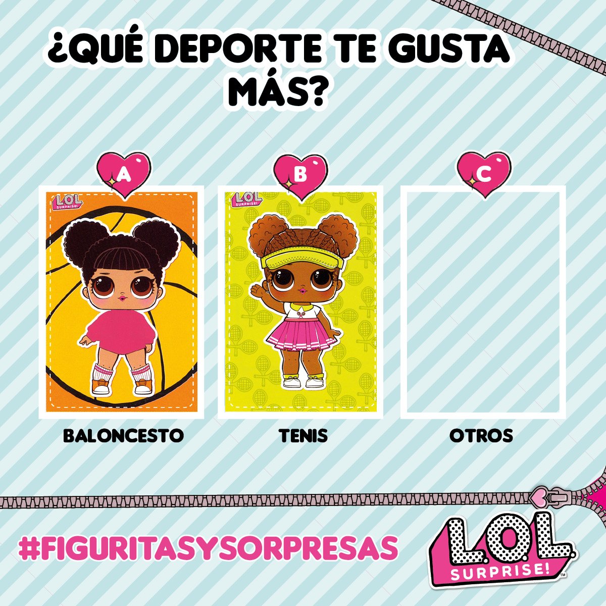 AlbumPaniniPA's tweet photo. ¡#FiguritasYSorpresas deportivas! ¿Cuál es tu favorito? #LOLSurprise https://t.co/eNXiokRULW