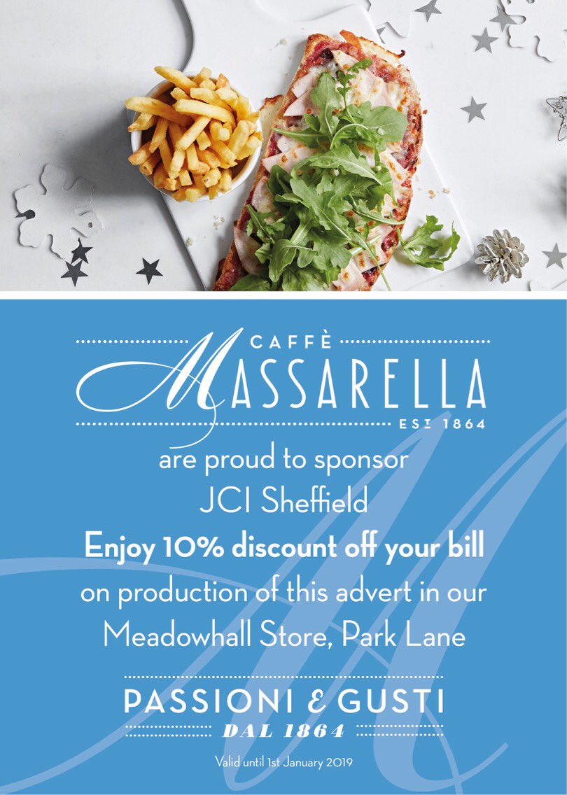 Thank you to <a href="/CaffeMassarella/">Caffe Massarella</a> for sponsoring the welcome drinks for our #annualdinner