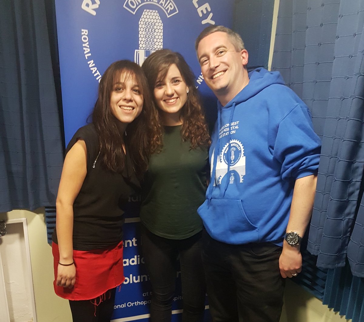 Always so much fun having <a href="/emimcdade/">Emi McDade</a> at the studio. If you missed her awesome live session it'll be available on YouTube soon #hospitalradio #alphasessions10 @Radiobrockley