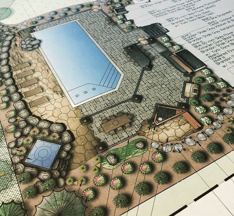 Our designs just KEEP GETTING BETTER. It’s going to be a great year! #hardscape #patios #landscapedesign #BOOM