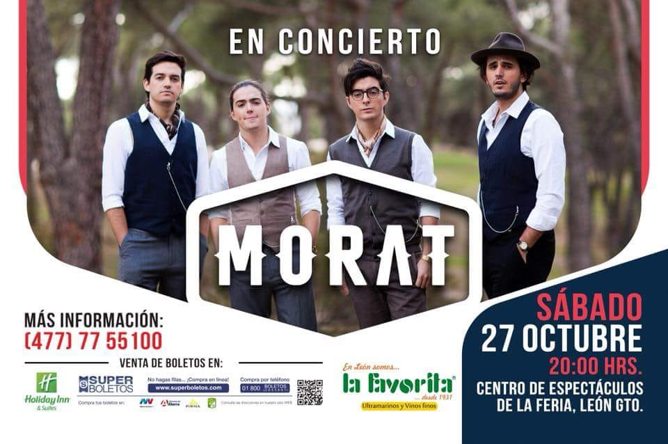 ExSensRadio's tweet image. @EnergyfmB Bajío y #RCProjects te llevan a ver a @MoratBanda ..!!! Sigue al pendiente de nuestras redes y nuestra programación para que esos pases sean tuyos..!!
