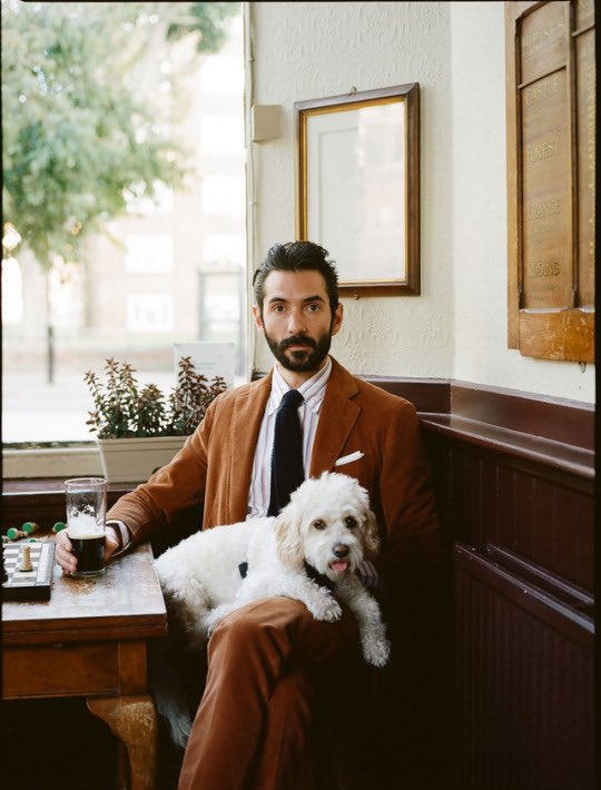 PengallanStyle's tweet photo. Nothing like a late brunch with your best friend... @therake @drakesdiary corduroy-centric capsule collection... #brunch #brunchoutfit #mansbestfriend #menstyle #mensfashion #menswear https://t.co/eILZCGnee7