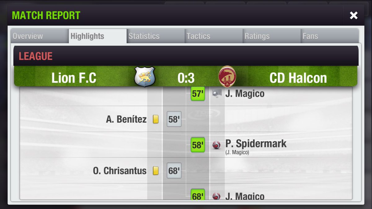 MagicoNexus's tweet photo. 0-3 today in the league with another magical performance from EL MAGICO
#CDHalcon32
#CDHalconLeague https://t.co/M4TVSBUBqo
