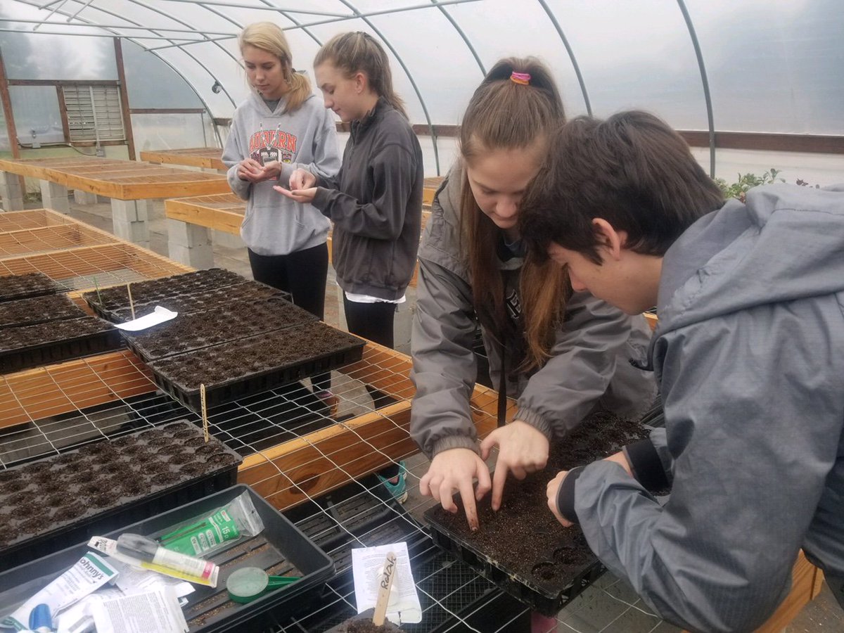 wsfcs's tweet photo. @CCwsfcs is launching its "Story of the Plate" today at Miracle Farm @Crossnore_SCH. Students have started fall planting in a community garden that will provide for the needy over the holidays! #collaboration #wsfcscv https://t.co/KJGLr5H8ix