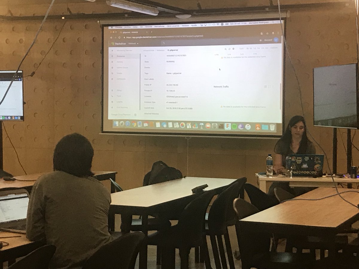 wtmriodelaplata's tweet image. Sigue el workshop de #Stackdriver de @marisabeltwit @gdgriodelaplata @gdgbsas #DevFest18 #DevFest2018 #DevFestBA18