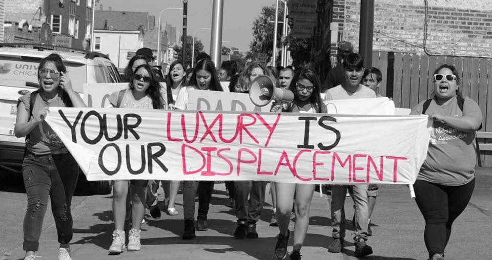 TOMORROW, join the Here We March, Here We Stay! March for Racial Equity

Meet at 5:30pm at Sacramento and Milwaukee

With <a href="/LUCHA_Chicago/">LUCHA</a>
<a href="/CTULocal1/">Chicago Teachers Union</a> <a href="/CCLchicago/">Center for Changing Lives</a> and
<a href="/LoganSquareEcAl/">LSEA</a>

facebook.com/events/2094624…