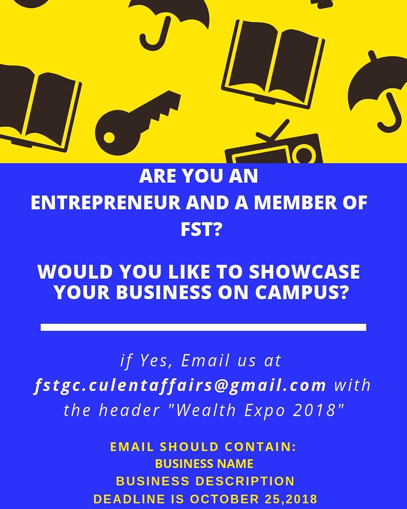 fst_uwimona's tweet photo. πππππππππππππ
ππΎππΎππΎHere the faculty of science and technology providing opportunities for you to build your businessπ―π―π― just follow the simple instructions above
#FSTGREATNESS
#FSTPRIDE
#FATEXPO https://t.co/OEclVPwe2l