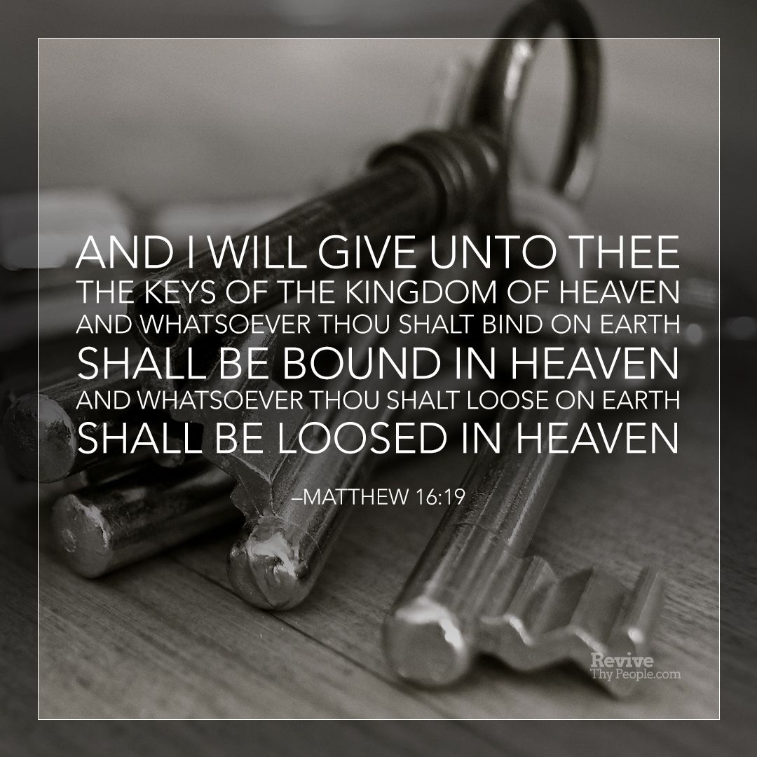 What Does it Mean We Will Be Given the Keys to the Kingdom? (Matthew 16:19)