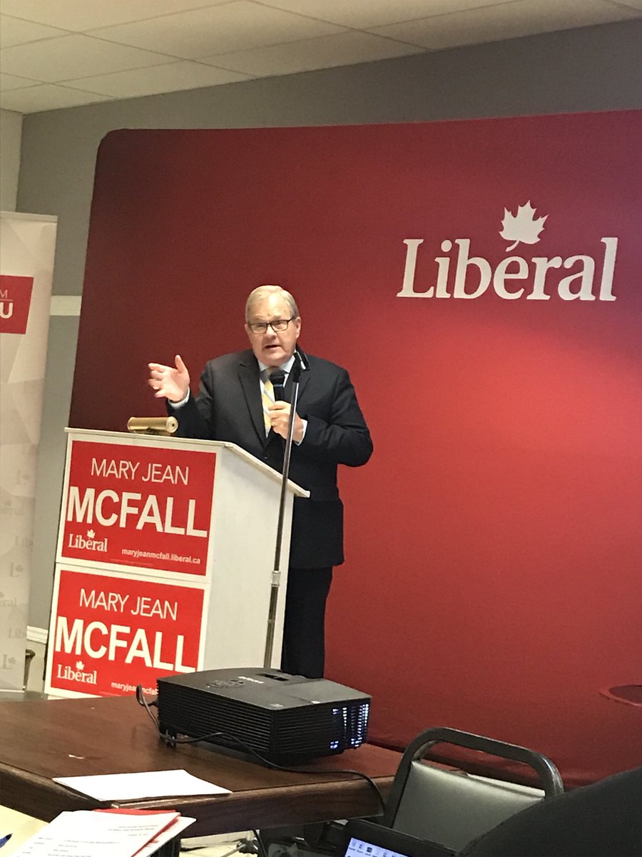 eggladybbf's tweet photo. Thank you to the Minister of Agriculture @L_MacAulay for coming to Leeds and Grenville to support the nomination of @mjmcfall for MP in the #ByElections2018 #VoteMJ She will represent the region well in Parliament Hill!! @SueHudsonBBF @MotherHenBBF #politics #Byelections https://t.co/K8X02pcIS2