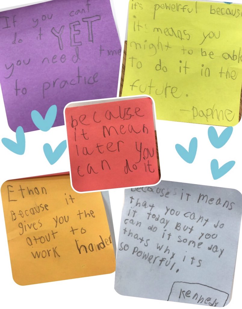 heymrsconder's tweet photo. Wow!!! What a mindset at 7 years old! Love this generation❤️ #TaylorESVillage #MrsCondersClass #PowerOfYET #GrowthMindset #FriscoFutureReady @ClassDojo @TaylorElemTalk https://t.co/rm2GTgSAb3