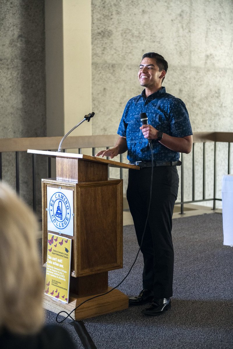 elcaminocollege's tweet photo. As part of California Community Colleges' Undocumented Week of Action, ECC hosted its 'Dreamers Luncheon' today! This week has been dedicated to advocacy and activities to support and build awareness of undocumented students throughout the state. #CCCforDACA https://t.co/NoPFB2GgXs