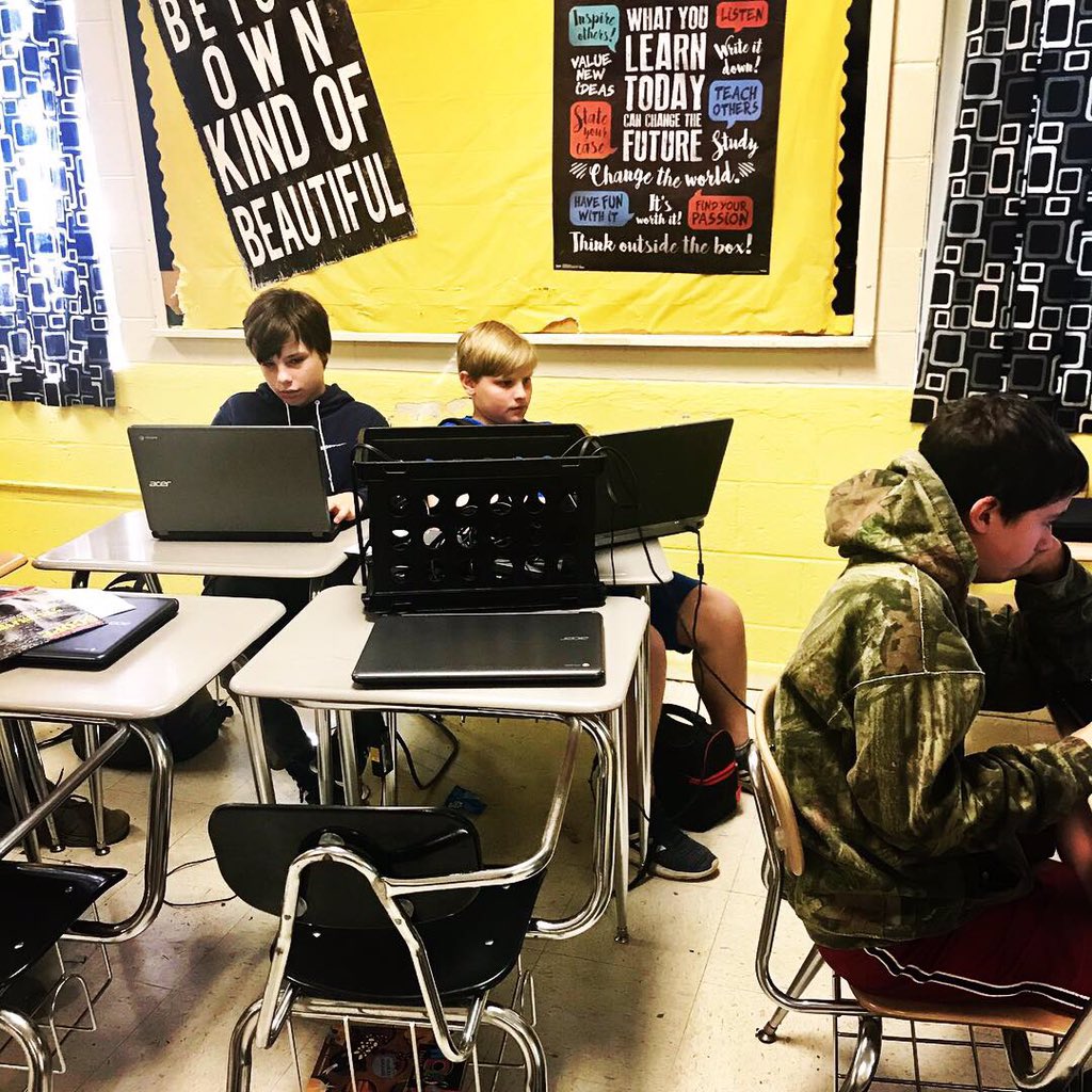 AmyLack1's tweet photo. After reading the historical fiction drama A Walk on the Moon from Scholastic Scope‘s May 2018 edition, my 7th graders explored Google Moon and the Apollo 11 mission. #googlemoon #scholasticscope #historicalfiction #drama #firstmanonthemoon #apollo11 #evenbetter @WoodvillePanth1 https://t.co/rTJStHOWpl