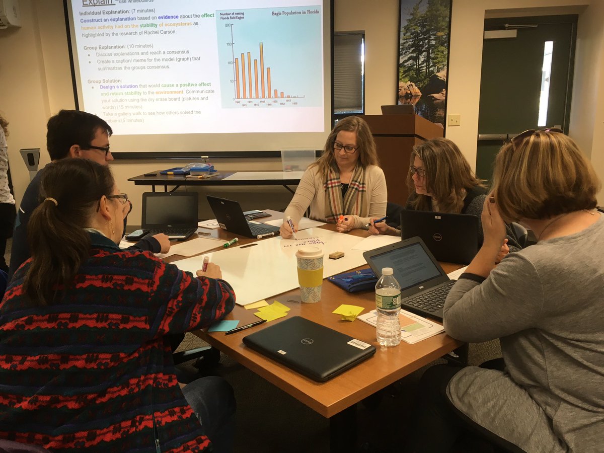 Great day of #NYSSLS PD with @rebeccalshuman and Kathleen Howard. Shoutouts to <a href="/ncmasterteacher/">ncmasterteacher</a> #nestanys <a href="/3DScienceCafe/">North Country 3D Science Cafe</a> <a href="/finksa/">Sarah Fink</a> @cookie_barker <a href="/crydg/">Charlene Rydgren</a> <a href="/paulandersen/">Paul Andersen</a> throughout the day