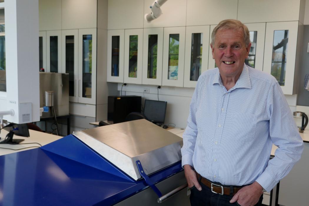 UCNZ's tweet photo. Internationally respected Physics Professor Phil Butler has been announced as the 2018 recipient of the University of Canterbury (UC) Innovation Medal, the highest award the University can bestow to an outstanding innovator. Find out more: https://t.co/6fRDCpEZCb https://t.co/knUnMgvnEG