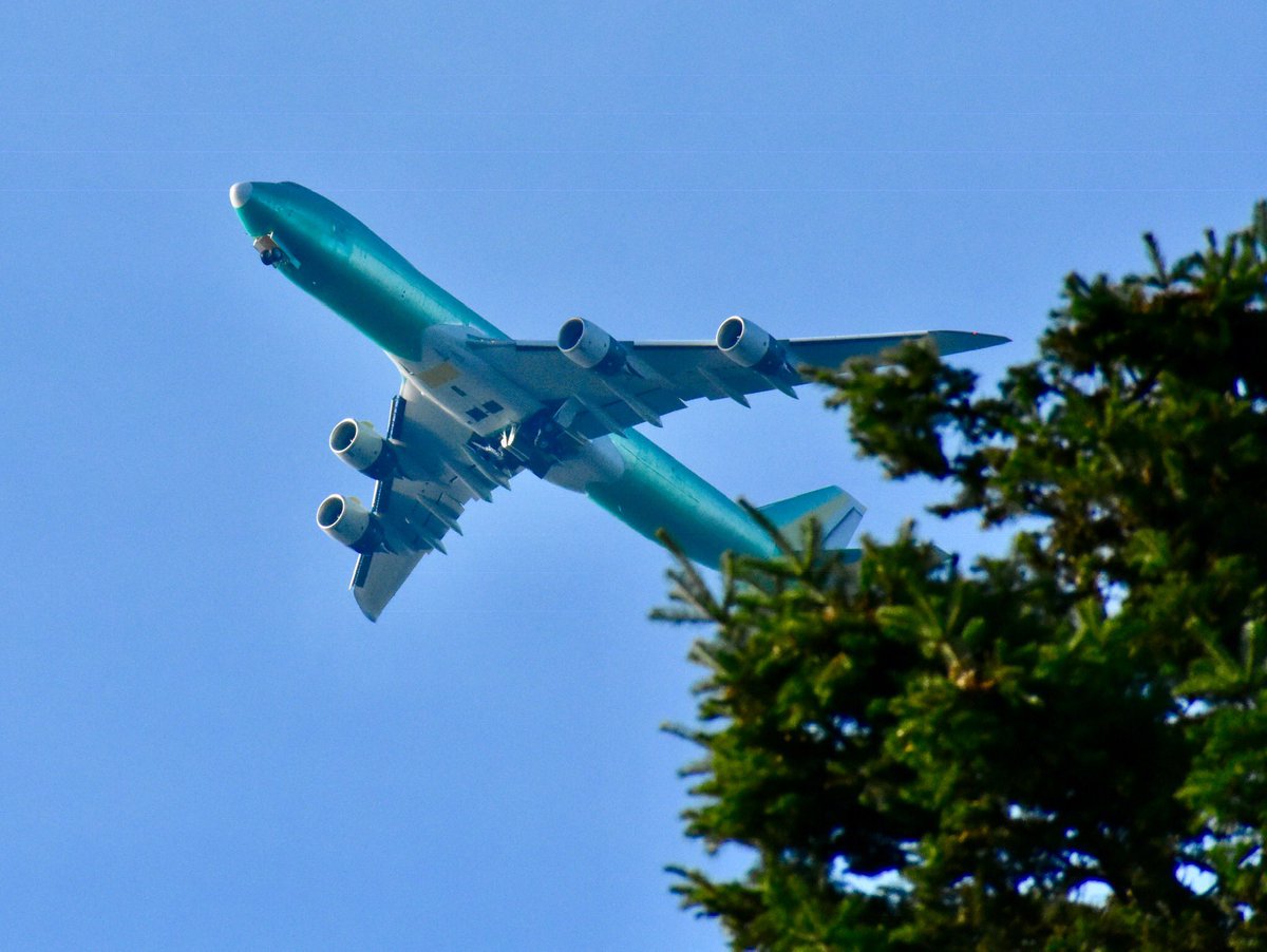 LeuBryan's tweet photo. 😎flyover of #Boeing #747 #UPS @TheAviationist @airlivenet @AircraftSpots @plane_spot @justplanes @flightradar24 @CivMilAir @LFAJamie @500pxrtg https://t.co/pOcLoc6Pvl