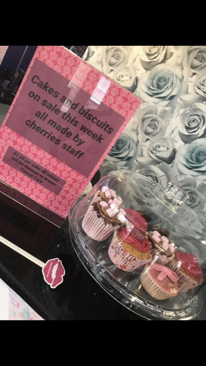 This week we have been raising money for <a href="/BCCare/">Breast Cancer Now</a> by wearing pink all week, playing bra pong and baking cakes.