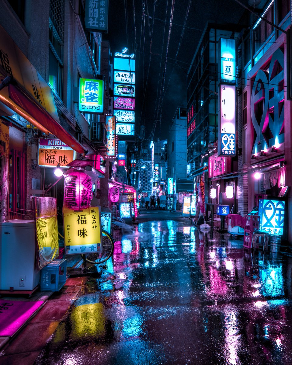 LunaticWeeb's tweet photo. Colorful nights in Tokyo • by @TokyoLuv https://t.co/Qw052osMC1