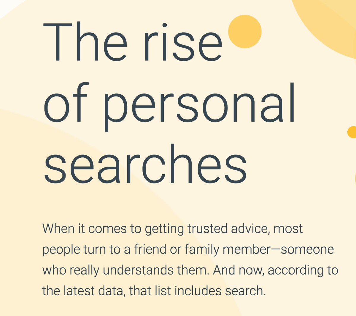 Consumers now believe that answers to their most specific questions are out there, and they trust search to deliver the right response at the right time.
.
#SearchMarketingTips #SEOnews #OrganicSEO