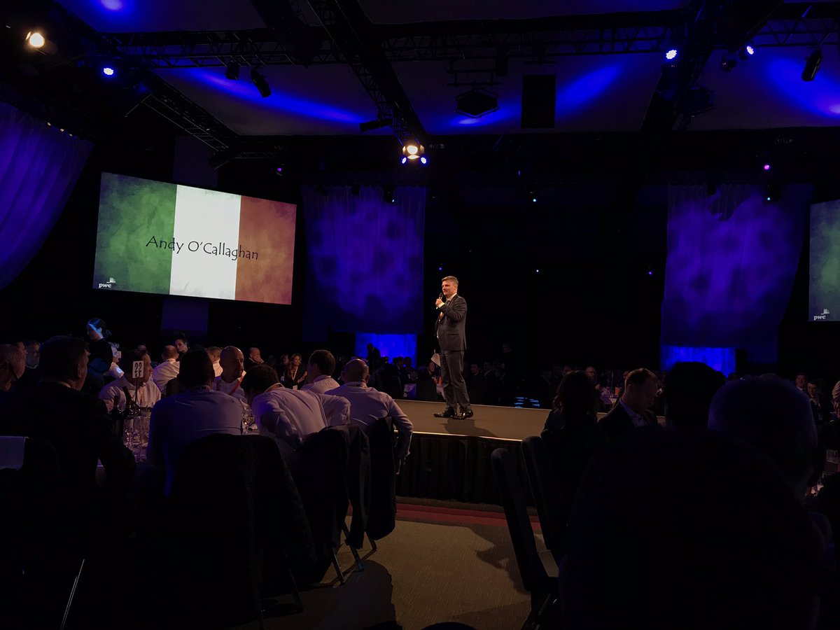 AnishPatel80's tweet image. @AndyOCallagha kicking off our gala dinner with an Irish Music quiz! #pwcawm2018