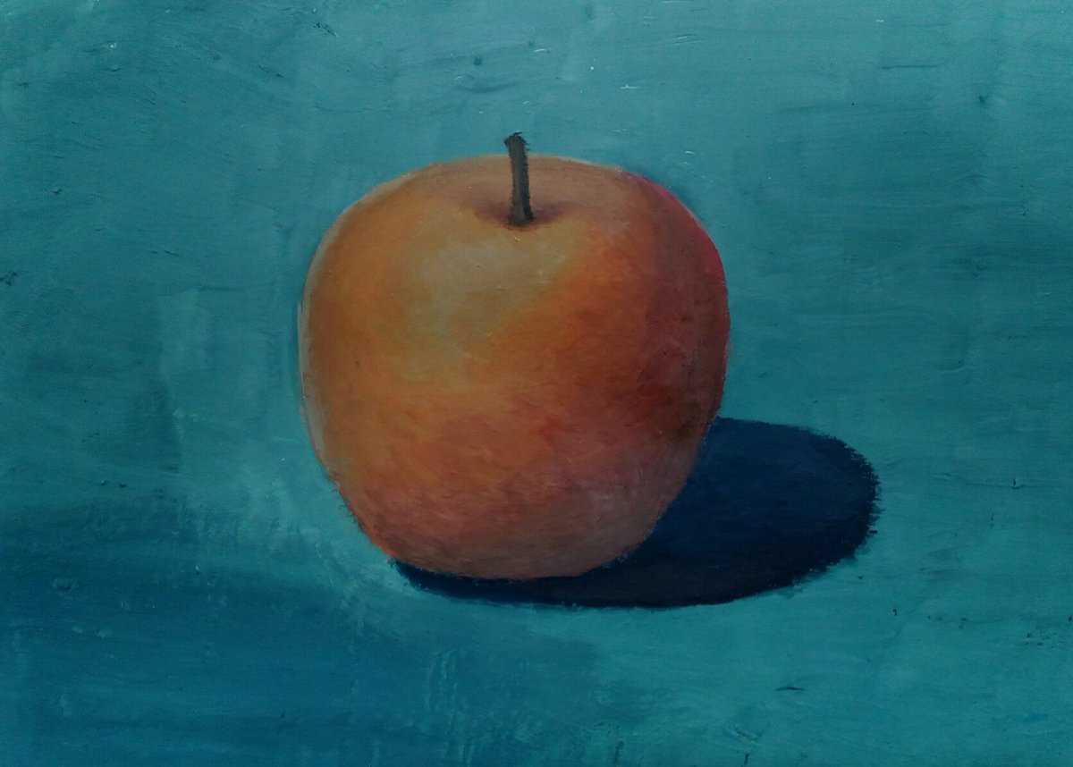 BullfinchTweets's tweet photo. Oh man, am i a painter now? I cant even call it a sketch anymore...
#myfirstapple??? https://t.co/HTrQWYDELB