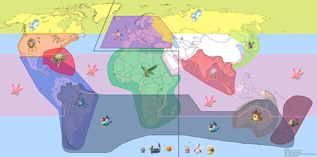 OhheyitsCassie on Twitter: "Updated regional map with helpful color