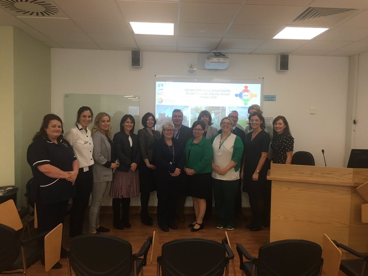 @ICPOPIreland meeting with the award winning🍾 GEMs team implementing integrated care for older persons in CHO5/StLK. Special mention to @DanielleReddy aka 'the princess' leading on ICT solutions. @ahernemer @des_mulligan @fionak132