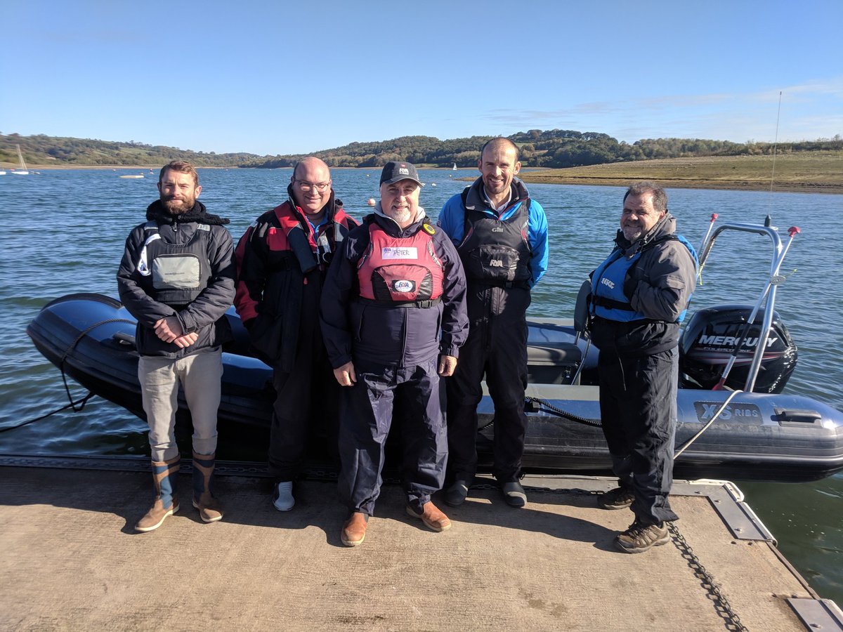 AnchorTraining's tweet photo. CPD Training with the Powerboat Trainers of the future. Ready to launch for some sessions in the sun. @CarsingtonSport @RYAMidlands https://t.co/Q7xx7CNBQy