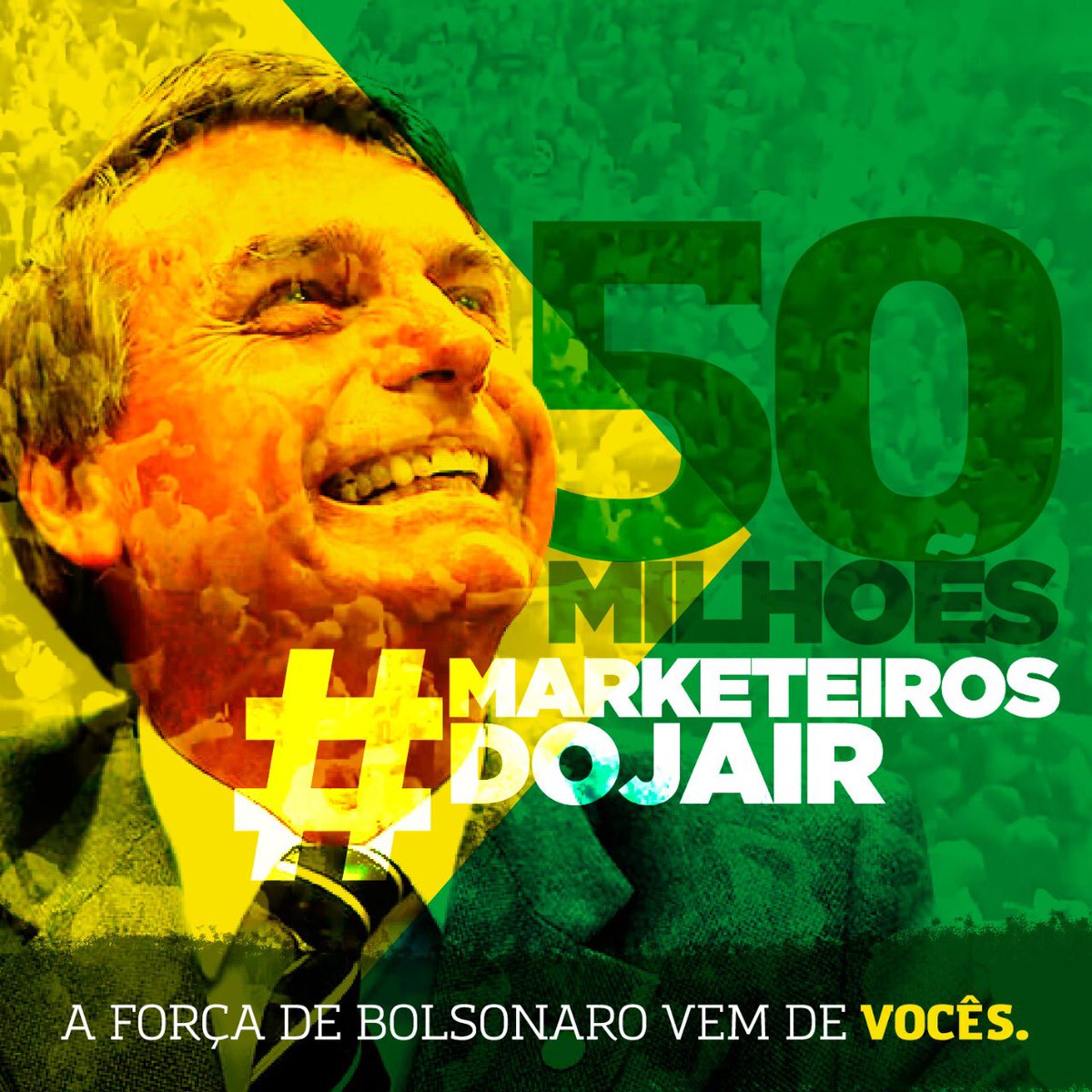 FlavioBolsonaro's tweet photo. Meu pai leva a facada, não morre por milagre de Deus e é acusado de propagar o ódio. Ele é a maior vítima de Fake News e é acusado de propagar mentiras. Nós temos o que eles não têm: vocês #MarqueteirosDoJair https://t.co/pvDOx17WbN
