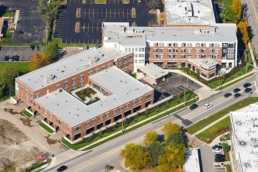 The Sheridan at #ParkRidge is a NEW #seniorliving and memory care community with 64 assisted living units and 36 specialized care units for residents with Alzheimer’s, dementia, and other memory-diminishing illnesses. #WalshAtWork walshgroup.com/news/2018/wals… …