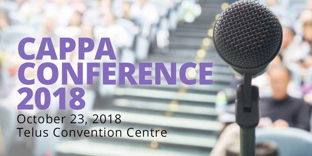 Looking forward to seeing all delegates, speakers and exhibitors at the CAPPA Conference on October 23rd! #cappaevolvesconference