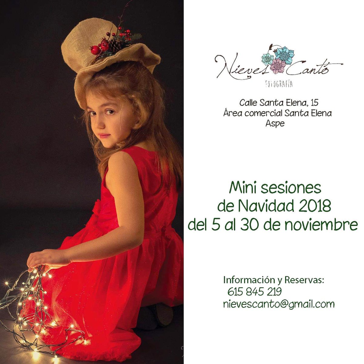 Ya lo tenemos todo listo para las fotos de #Navidad2018. Consulta los packs que hemos preparado y reserva ya tu minisesión infantil del 5 al 30 de noviembre. Hemos montado en nuestro estudio tres preciosos decorados para que elijas el que más te guste. 
#fotografia #photography