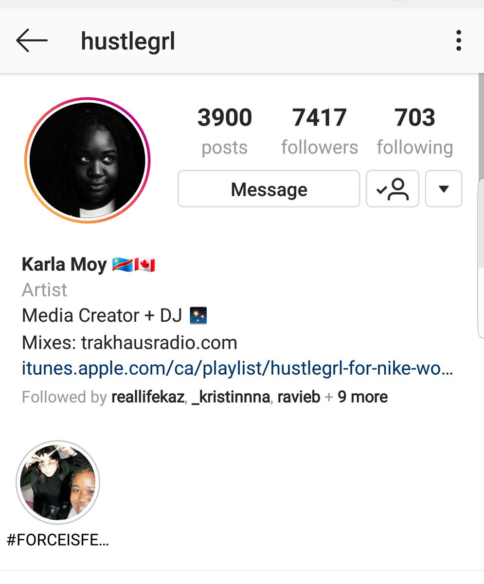 Karla MoyIG: HustlegrlMedia Creator DJ