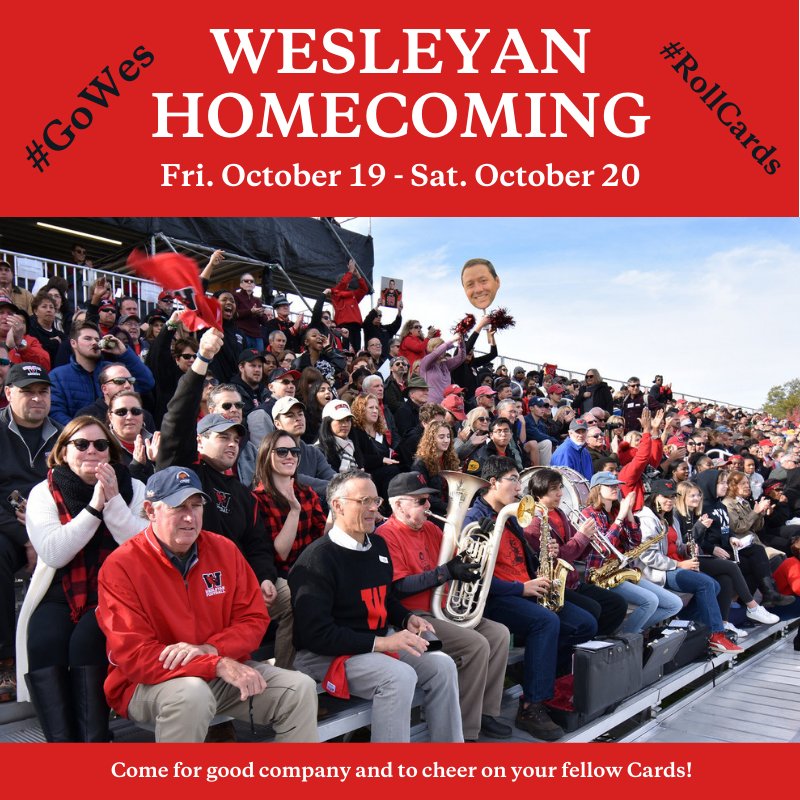 Wesleyan University on Twitter starts TOMORROW! 🍂 Get