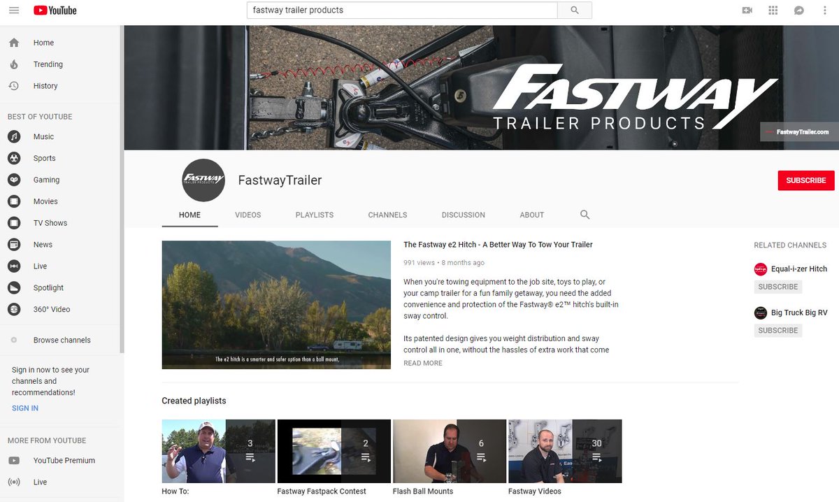 FastwayTrailer's tweet image. Subscribe to our YouTube Channel to stay up to date on all our latest towing tips and tricks! goo.gl/Vfr7kX #towingtips #videos