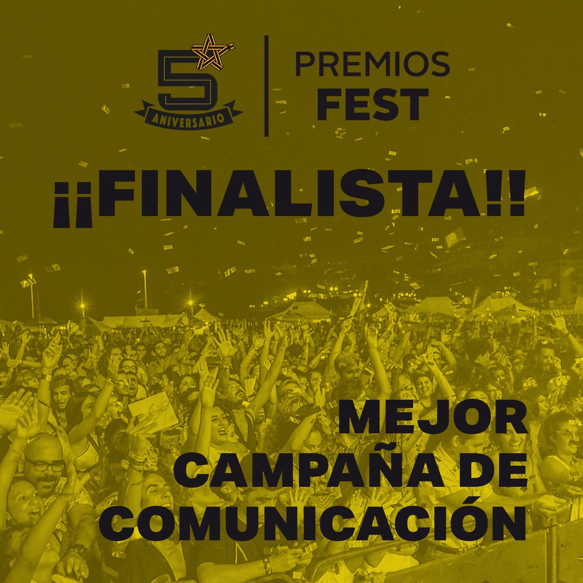 Ser finalistas en los <a href="/PremiosFest/">Premios Fest</a> (entre 170 inscritos) es un reconocimiento a la labor de todos los que armamos #PheFestival, y gran parte del mérito lo tienen también ustedes  💛  ¡¡Gracias phellowers!!

➕ info 👉 Ow.ly/OOq430mhWOE