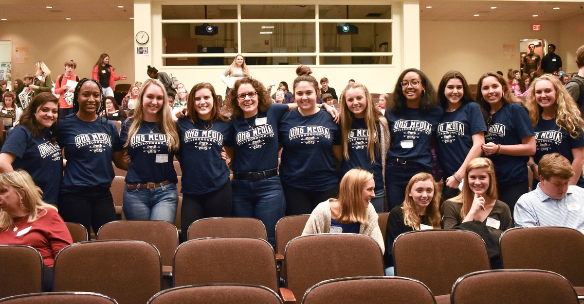 orangehsmedia's tweet photo. Another great JDay at UNC for OHSMedia! @OrangeHS_NC @ncsma #uncjday #ohsmedia #sharpeningoldskills #learningnewskills https://t.co/ePPHVO3Iwg